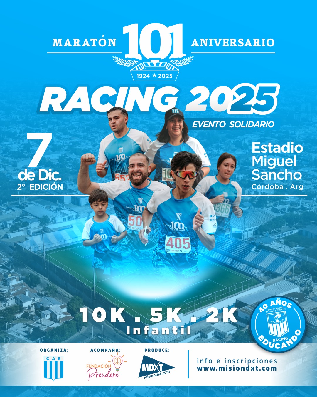MARATON 101 ANIVERSARIO C.A.RACING