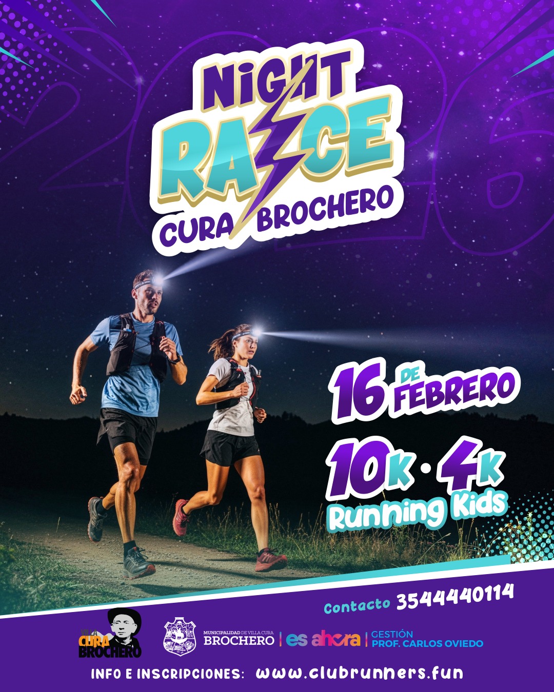 NIGHT RACE CURA BROCHERO