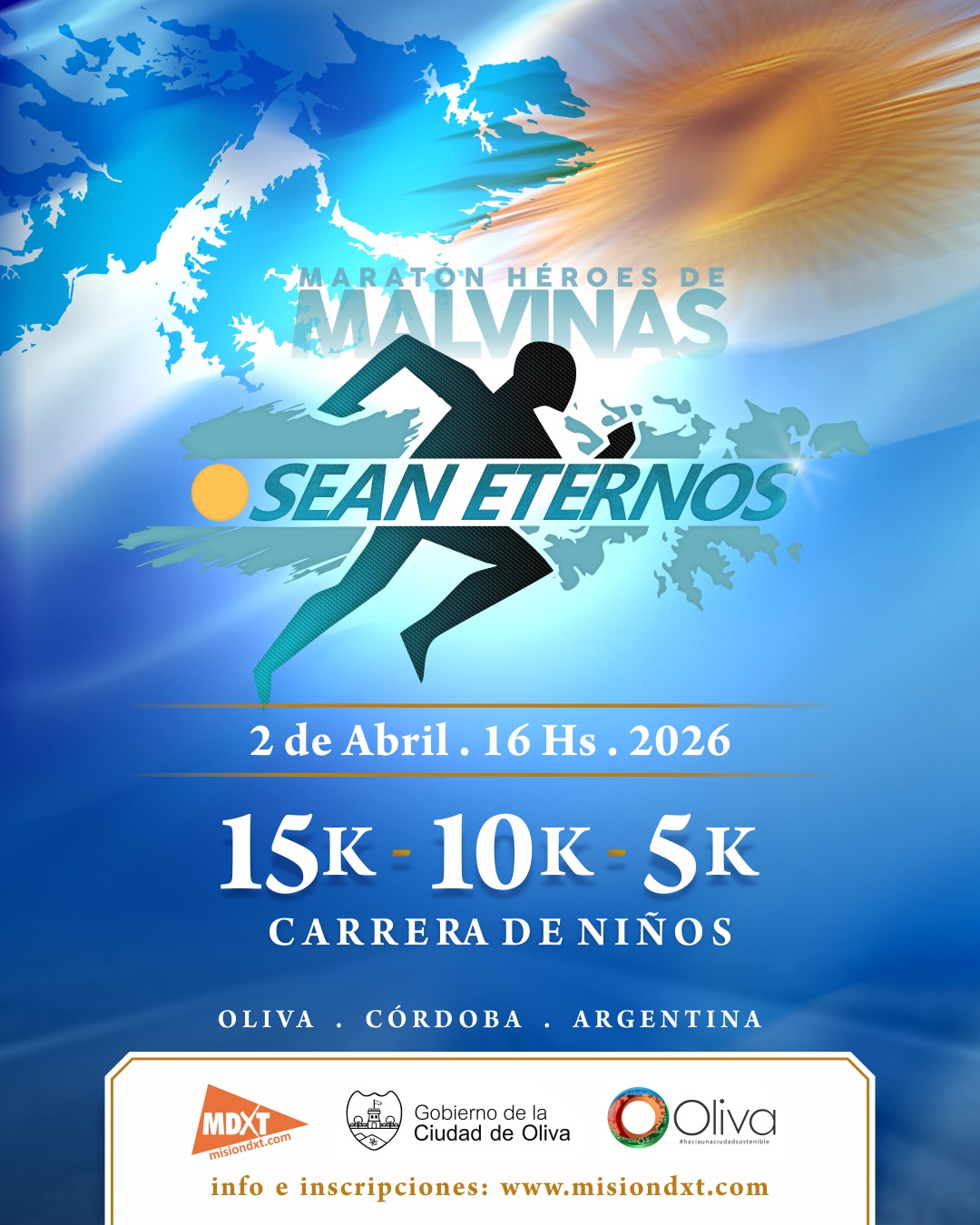 Maraton Heroes de Malvinas, Oliva.