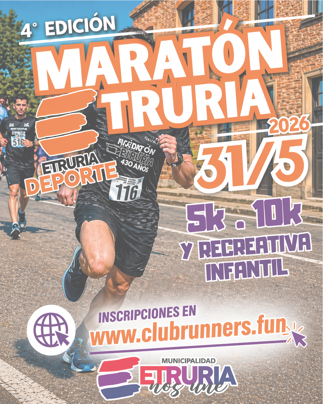 MARATÓN ETRURIA 2026 - 4° Edición