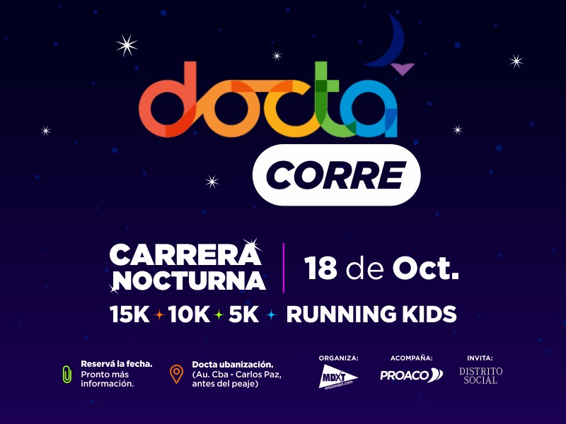 DOCTA CORRE - CARRERA NOCTURNA